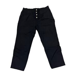 NiMen Women's Plus Size Black Casual Pants Elastic Waist SIZE 2XL NWT